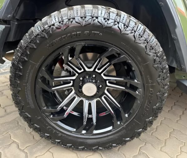 20” American Off-Road Jeep Wheels with Brand New Mud terrain Tyres
